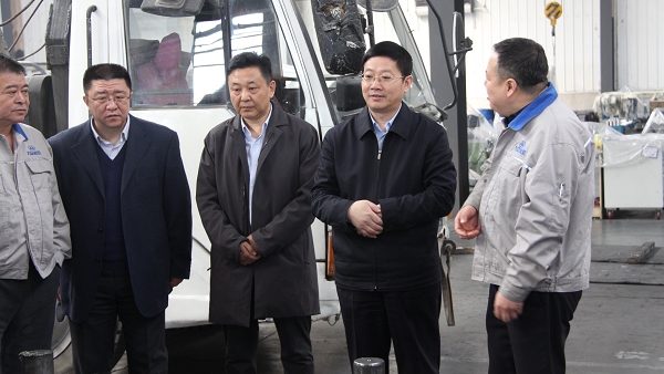 吉林省副省长朱天舒来我公司调研